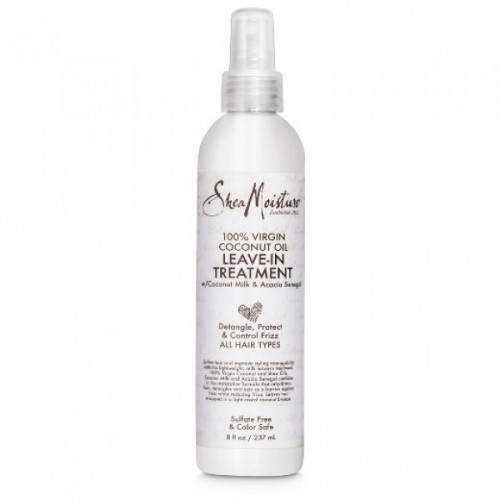 Shea Moisture 100% Virgin Coconut Oil Leave in Treatment 8oz Shea Moisture 100% Virgin Coconut Oil Leave in Treatment 8oz